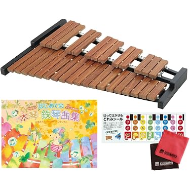 Amazon | ゼンオン 木琴 楽器 32音 ZX32BK ＆ 木琴曲集 ＆ どれみ